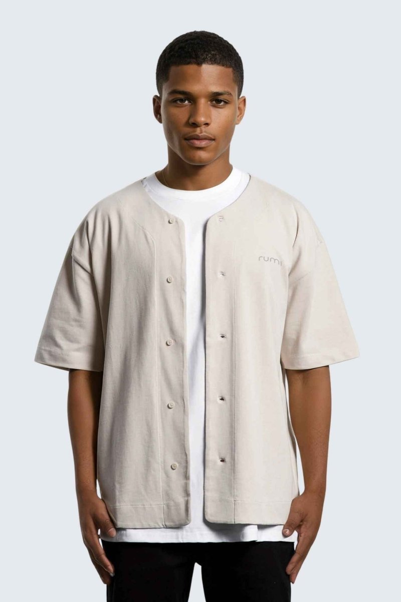 Rumi Earth - MU Moon Wrap Shirt - Natural - R517000NLS - Tops