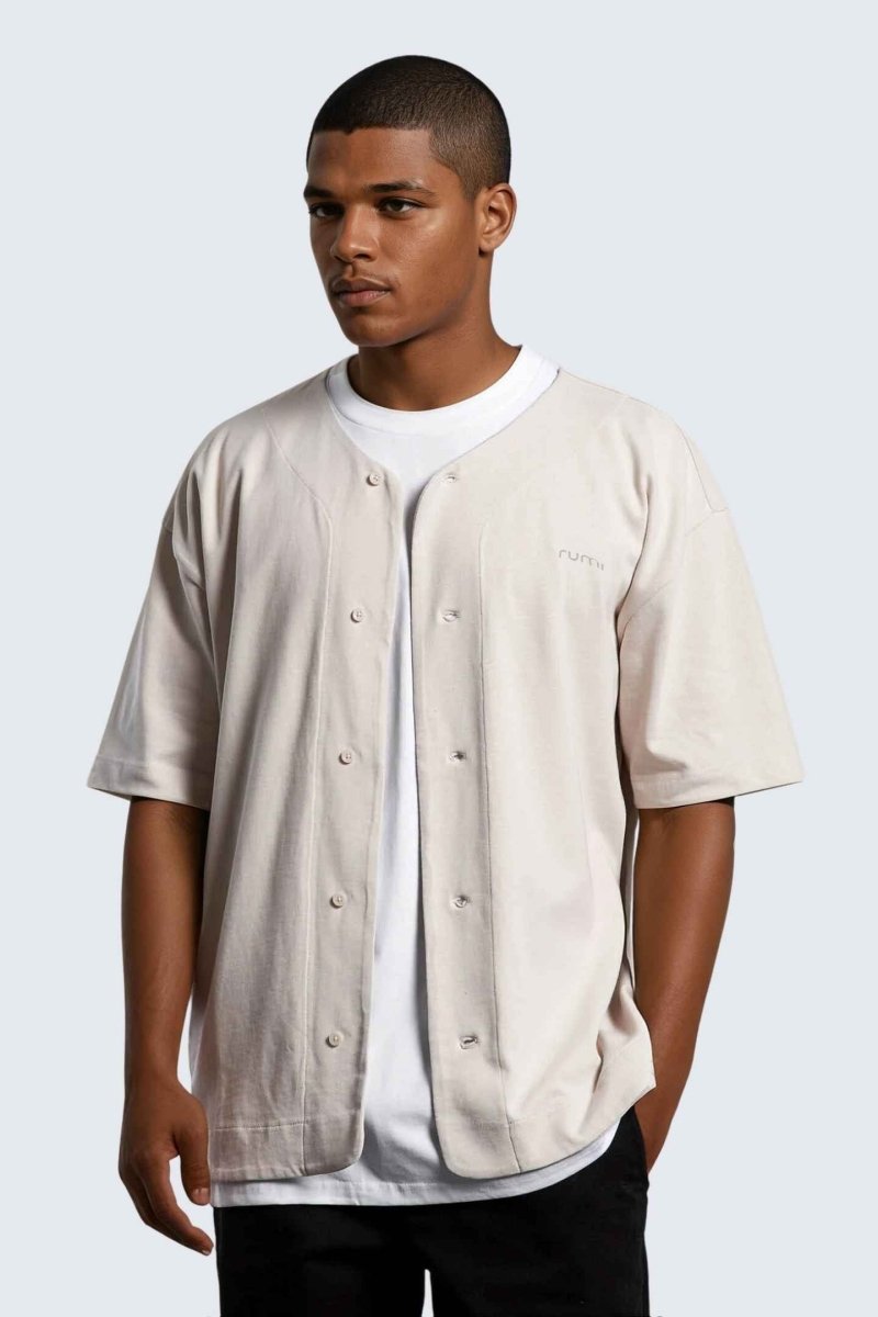 Rumi Earth - MU Moon Wrap Shirt - Natural - R517000NLS - Tops