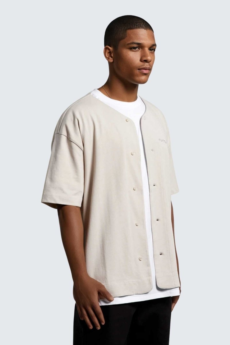 Rumi Earth - MU Moon Wrap Shirt - Natural - R517000NLS - Tops