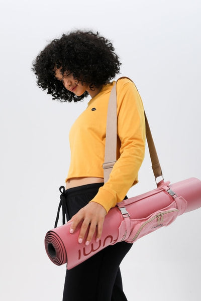 Rumi Earth - Origami Mat Carrier - Peacock Light - RU - OMC - 01 - LP - Yoga Mat Carrier