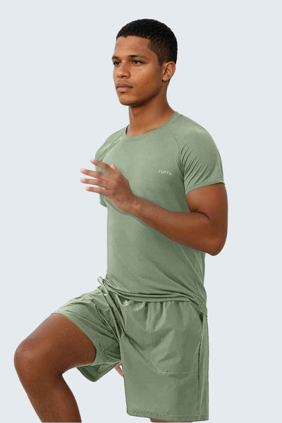 Rumi Earth - WU Sun Fit Tee Terra - Pistachio - R521221PSP - 