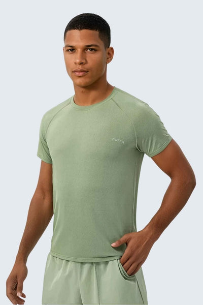 Rumi Earth - WU Sun Fit Tee Terra - Pistachio - R521221PSP - 