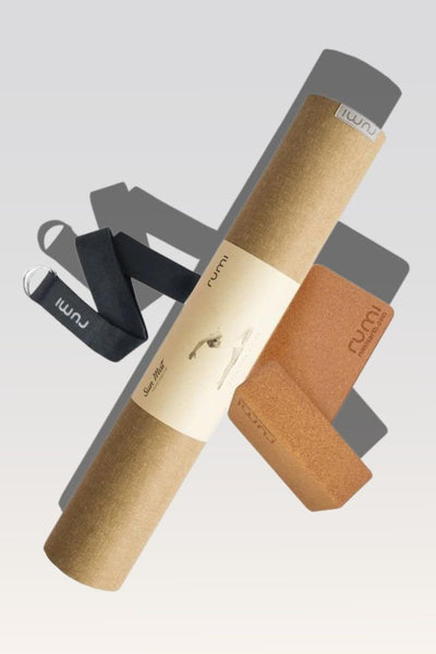 Rumi Earth - Sun Yoga Mat Bundle - Sand - RU - SYM - BNDLE - SD - Yoga Mat Bundle